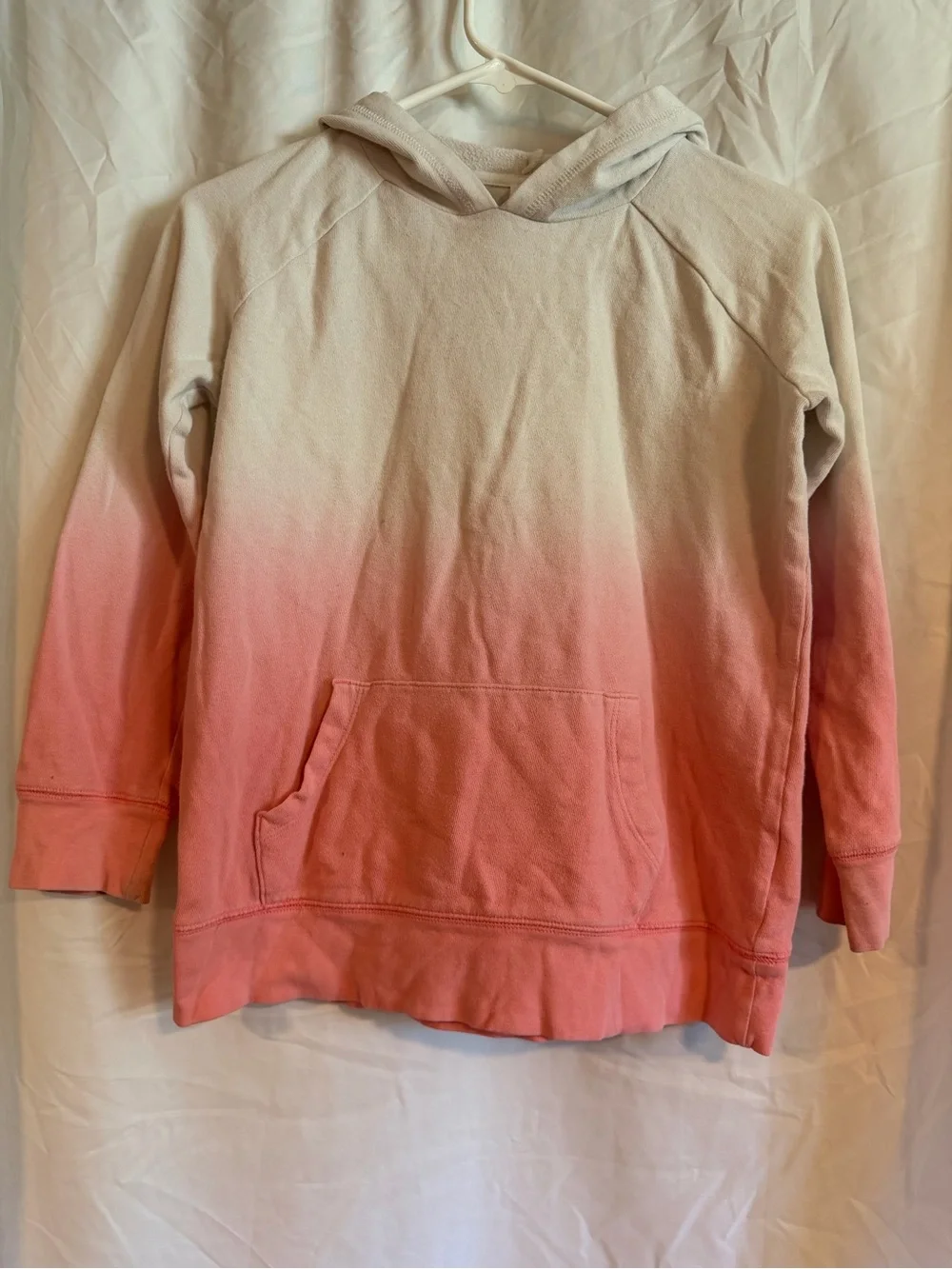 Old Navy Cream Ombre Hoodie